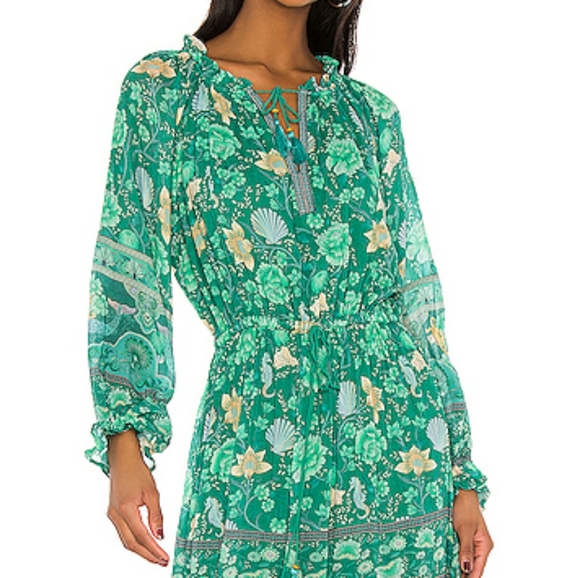 New spell designs revolve seashell green gown S - Picture 12 of 14